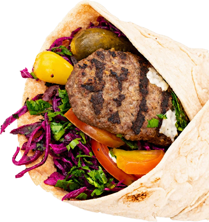 Kubideh kebab – Rolls hos Kubideh, Nørrebro